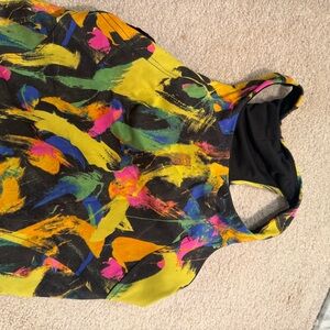 Lululemon Athletica Multicolor Abstract Tank Top